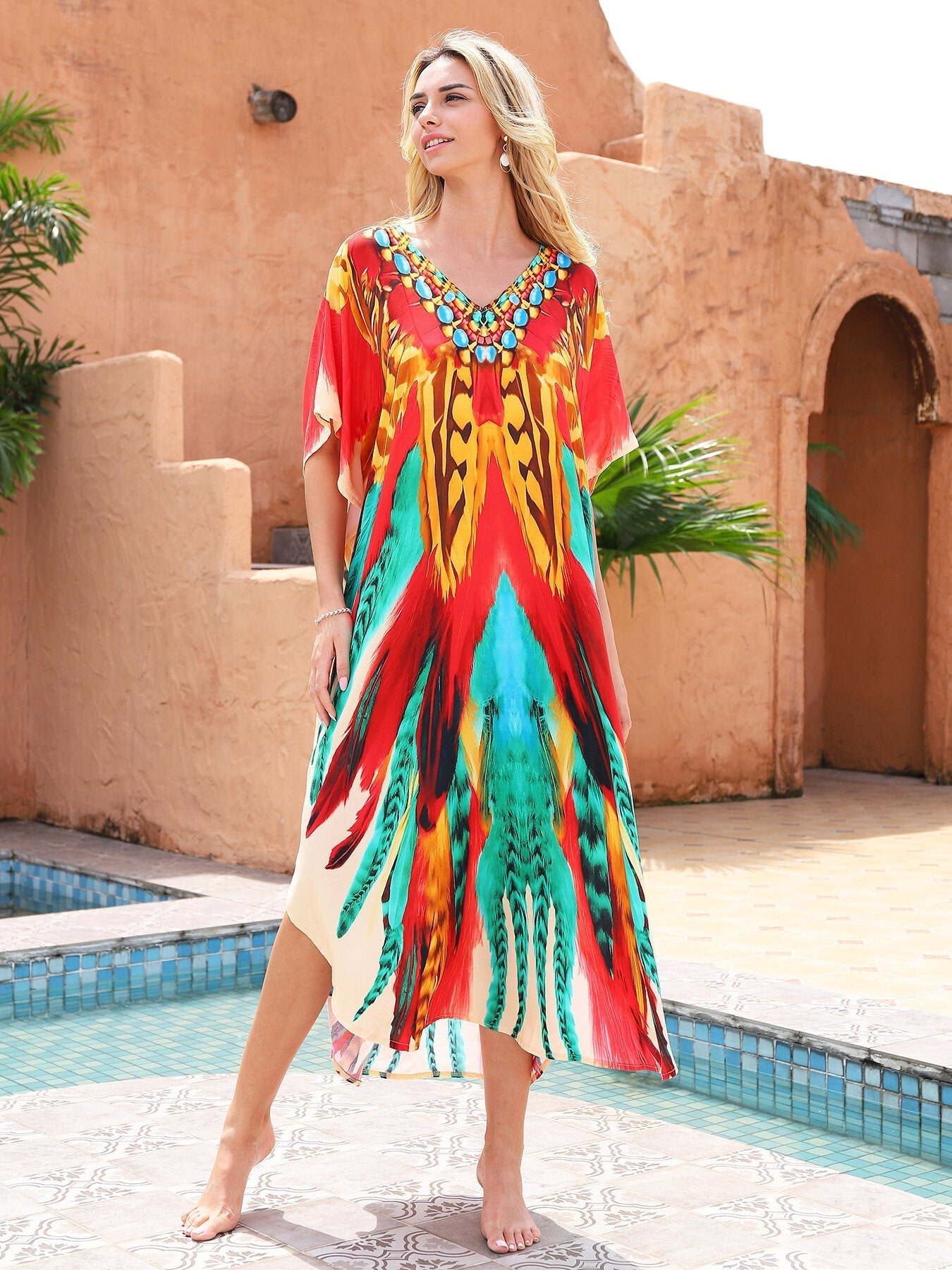 Kaftans Casual Tropical Island 2024- Original Priya™