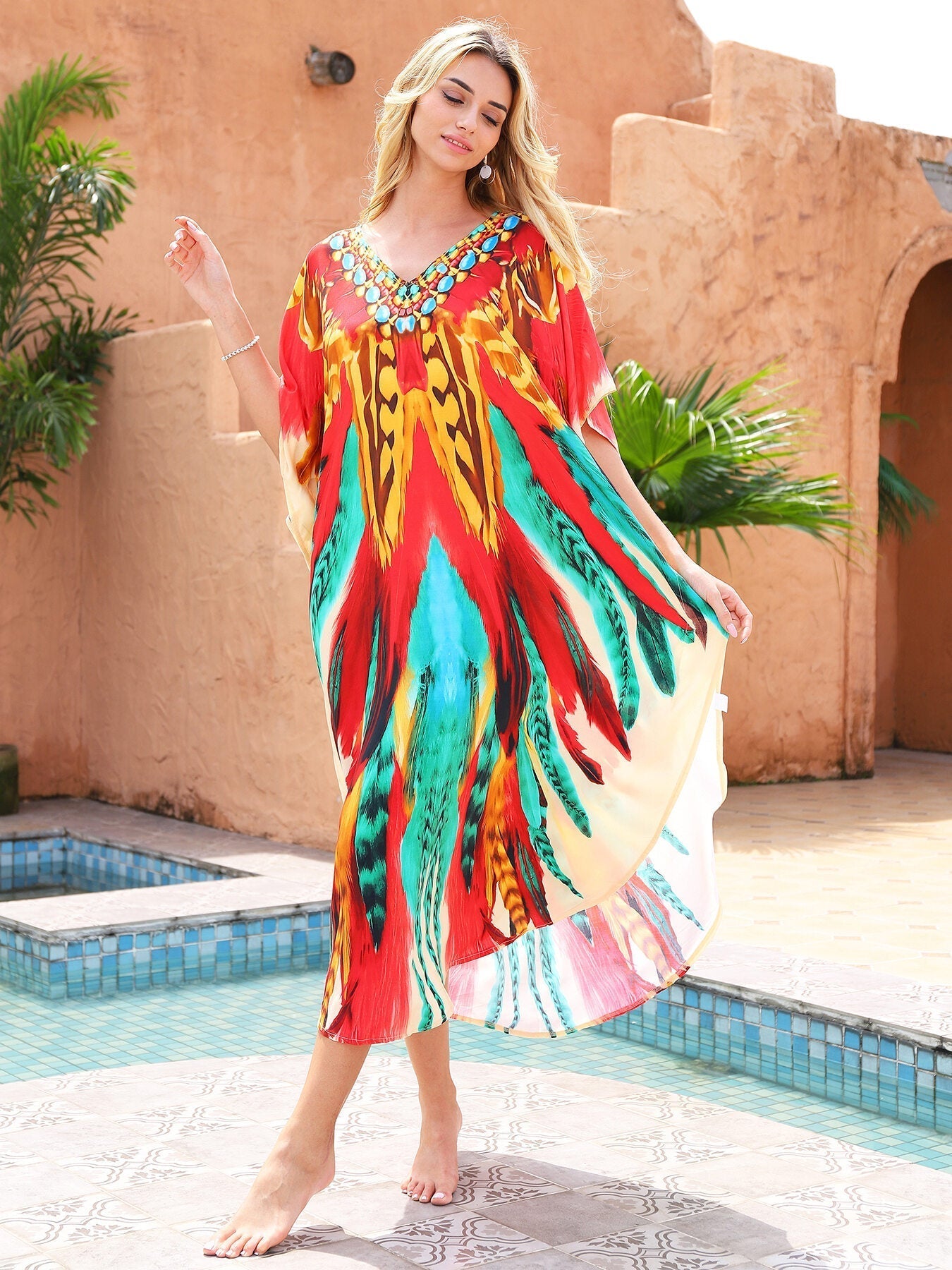 Kaftans Casual Tropical Island 2024- Original Priya™